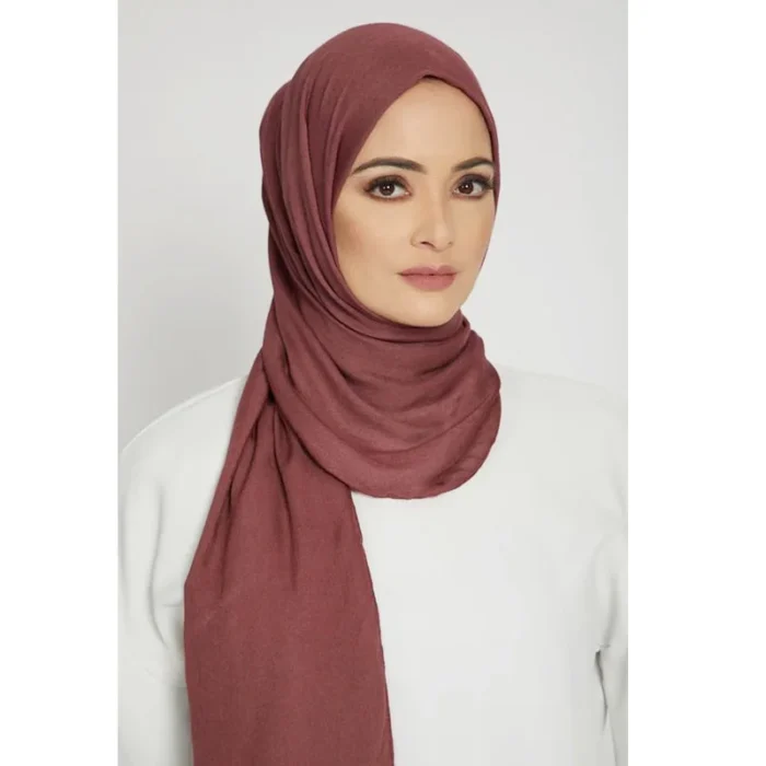 Cotton Jersey Hijab Scarf Long Muslim Shawl Plain Soft Turban Tie Head Wraps For Women Africa Headband 170x60cm 4