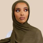 New Arrival Crinkle Rayon Hijab Women Muslim Scarf Shawls Solid Headscarf Wraps Big Size Plain Islamic Turban Headbands Foulard 2
