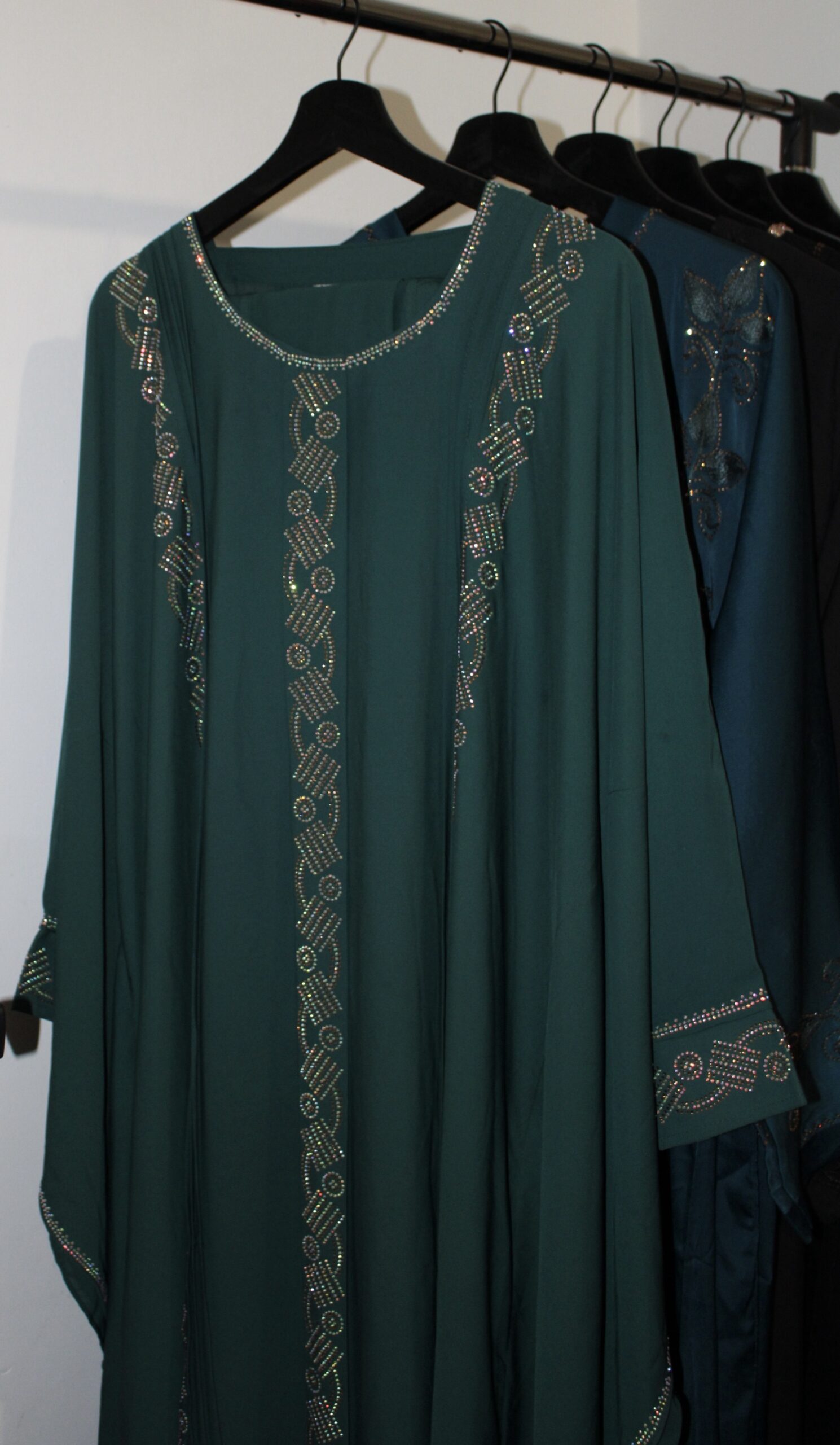 Zahra Butterfly Abaya Two-Piece Set Zahra Butterfly Abaya Two-Piece Set